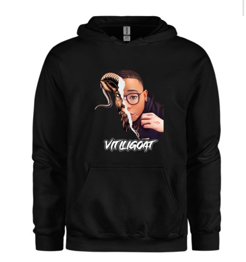 Black Goated Hoodie